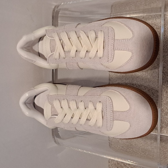 NEW Classic German Trainer Sneaker (White/Two-Tone) - Lattelier - Picture 2 of 8